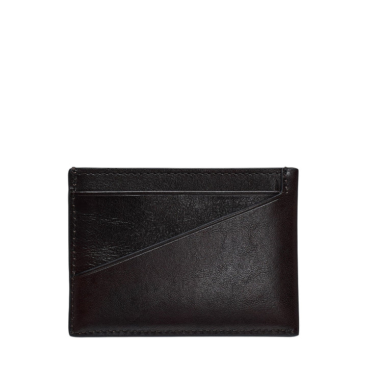 Camberwell Card Holder Dark Chocolate Two-Tone Leather