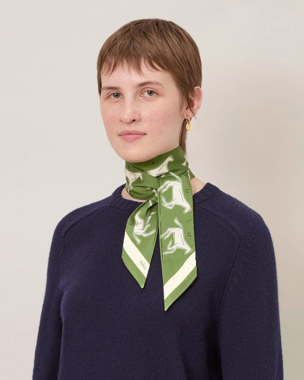 Chalk Horse Skinny Scarf