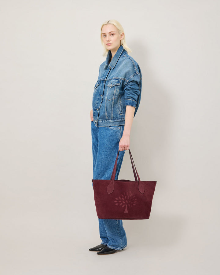 Mulberry Suede Tote – Available at Club 21, Official Retailer in Singapore, Malaysia & Thailand with Global Shipping Online