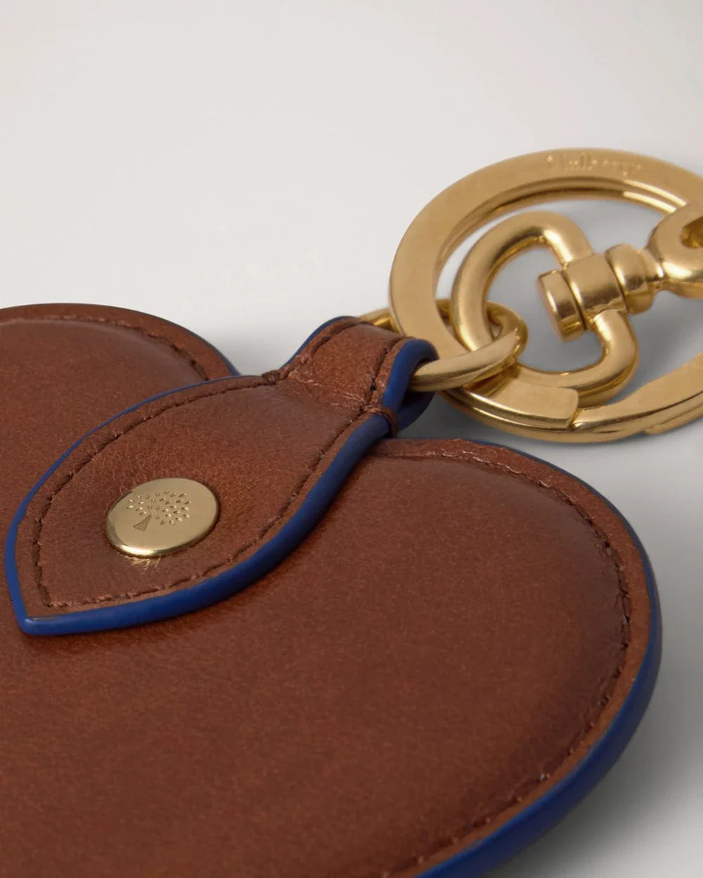 Heart Keyring Small Classic Grain