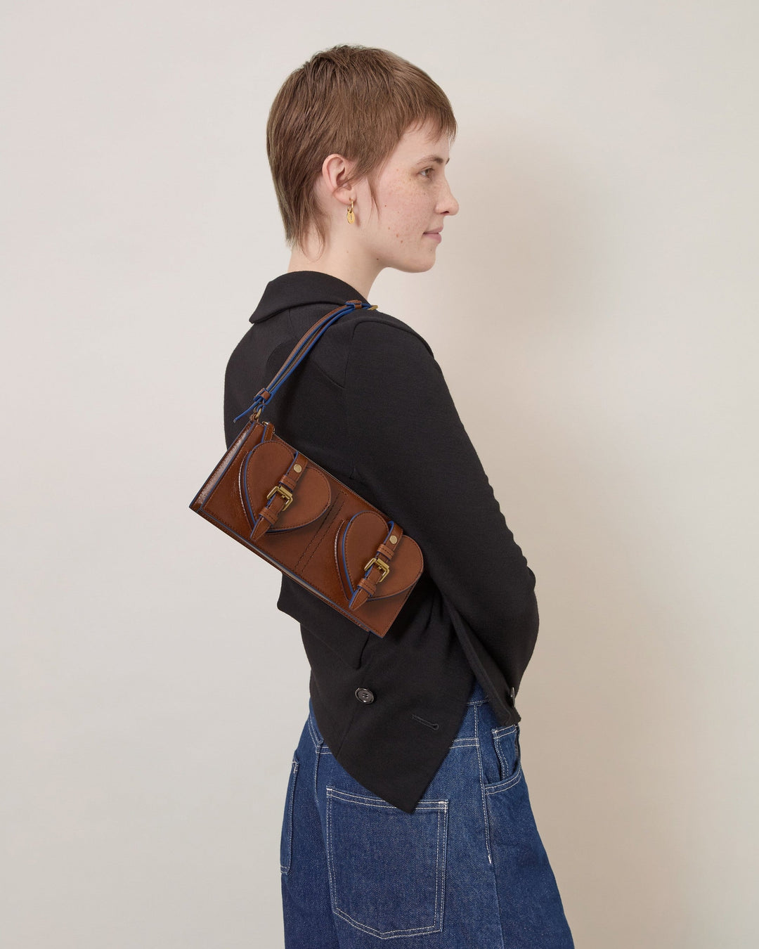 Mini Roxanne Heart Shoulder Bag