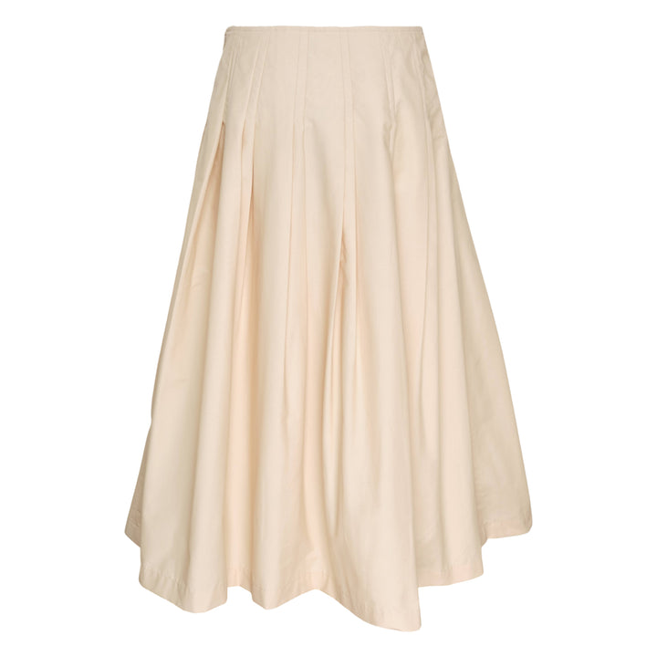 Pleated Maxi Skirt