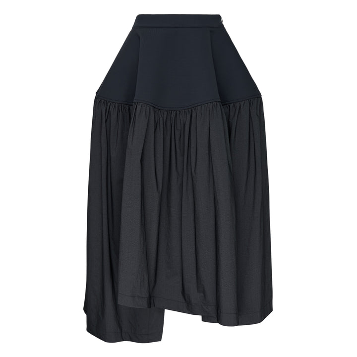 Mute Gathered Midi Skirt