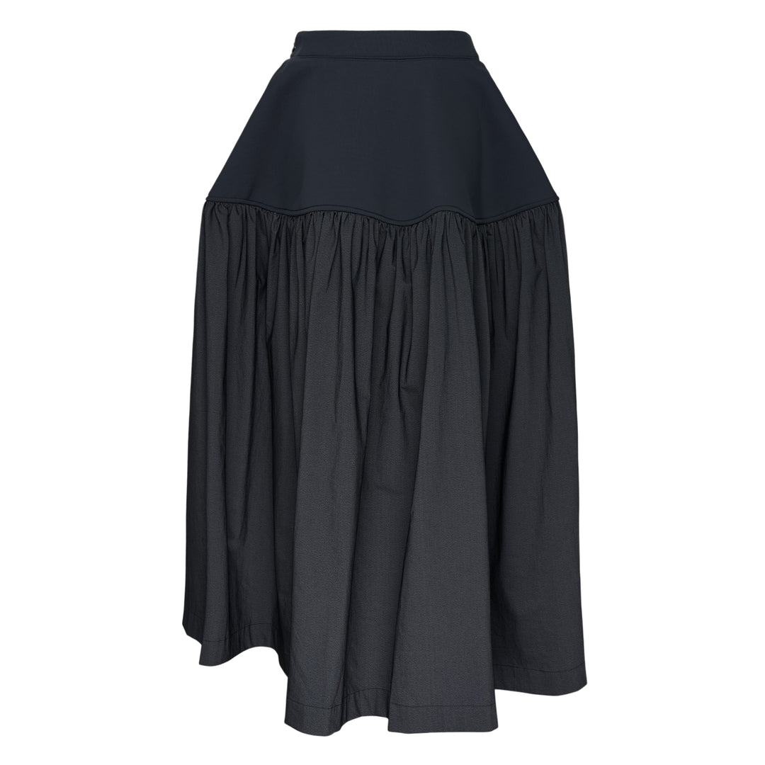 Mute Gathered Midi Skirt