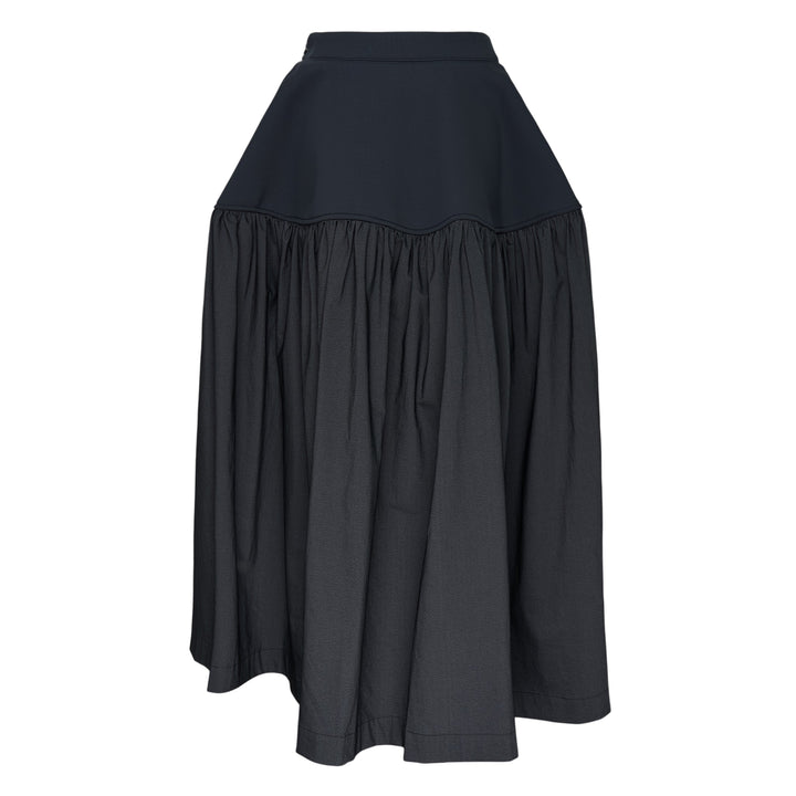 Mute Gathered Midi Skirt