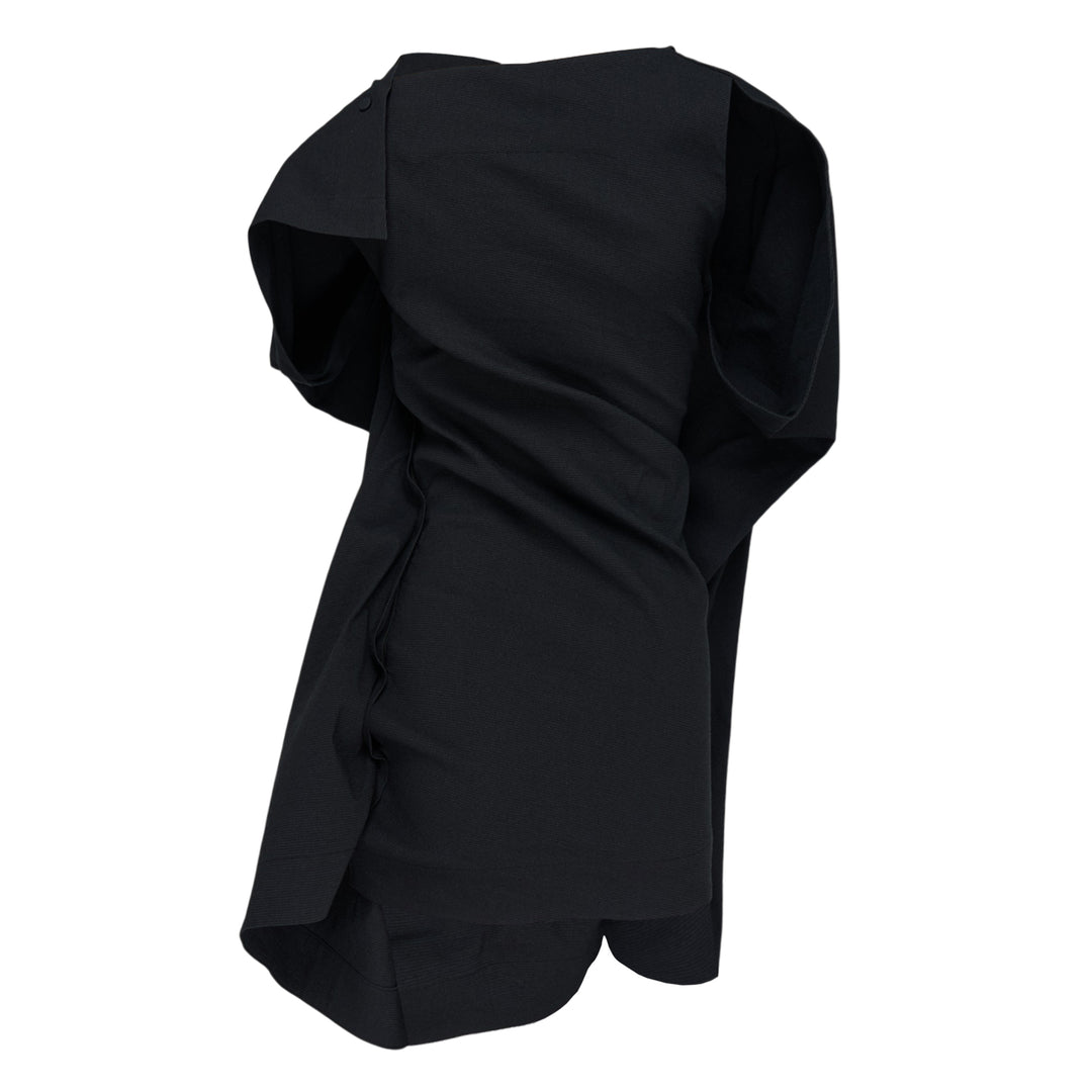 Concealed Draped Woven Top
