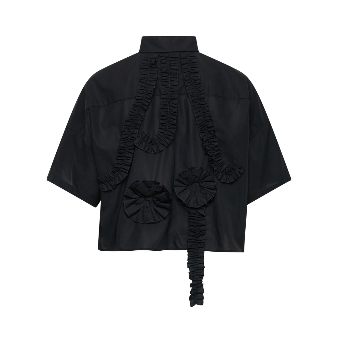 ENFOLD Frilled Body Shirt – Available at Club 21, Official Retailer in Singapore, Malaysia & Thailand with Global Shipping Online