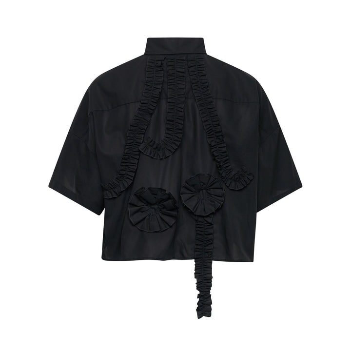 ENFOLD Frilled Body Shirt – Available at Club 21, Official Retailer in Singapore, Malaysia & Thailand with Global Shipping Online