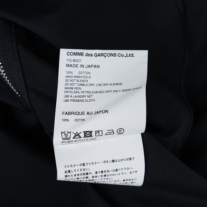 Oversized Cotton Zip Detail Shirt