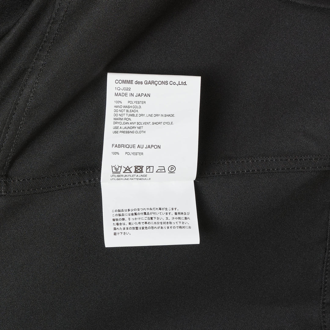Sleeveless Off-Center Jacket