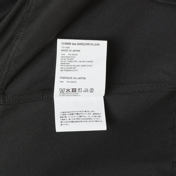 Sleeveless Off-Center Jacket