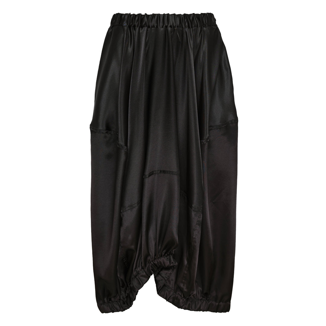 COMME des GARCONS BLACK Satin Draped Skirt – Available at Club 21, Official Retailer in Singapore, Malaysia & Thailand with Global Shipping Online