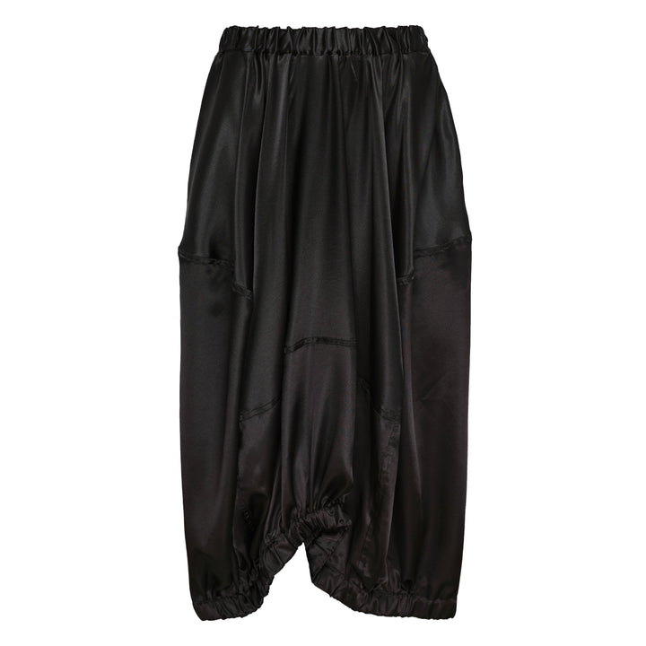 COMME des GARCONS BLACK Satin Draped Skirt – Available at Club 21, Official Retailer in Singapore, Malaysia & Thailand with Global Shipping Online