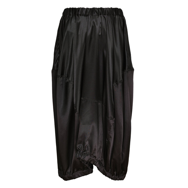 COMME des GARCONS BLACK Satin Draped Skirt – Available at Club 21, Official Retailer in Singapore, Malaysia & Thailand with Global Shipping Online