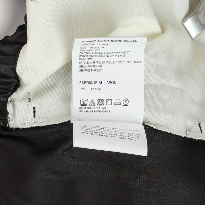 COMME des GARCONS BLACK Satin Draped Skirt – Available at Club 21, Official Retailer in Singapore, Malaysia & Thailand with Global Shipping Online