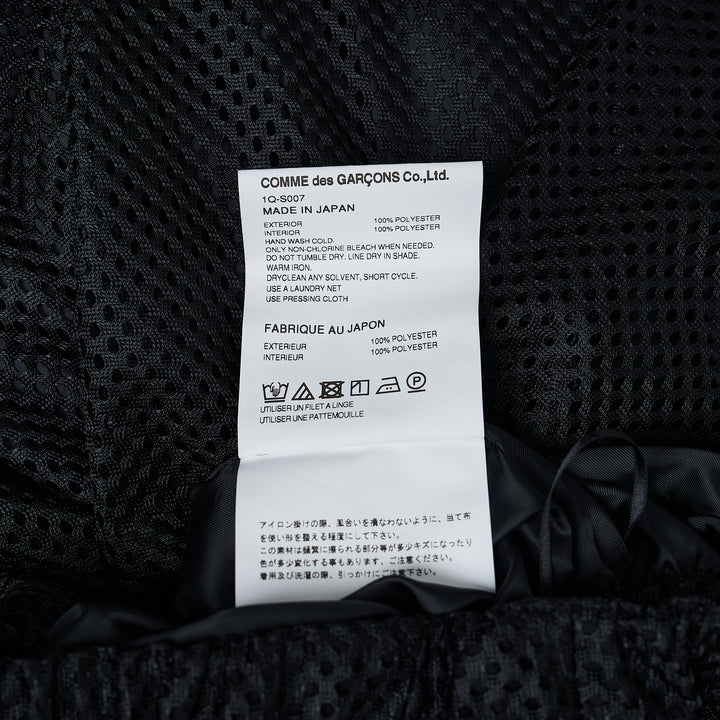 Mesh Pleated Skirt