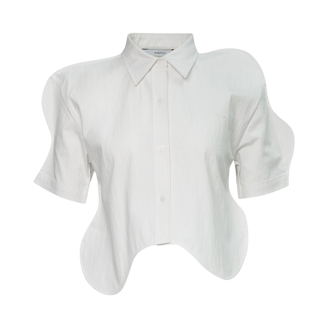 White Wavy Shirt