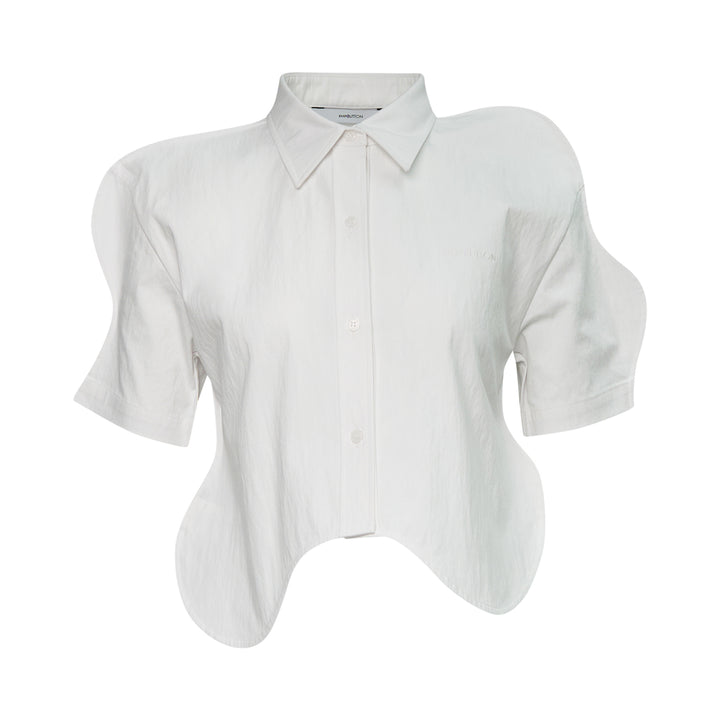 White Wavy Shirt