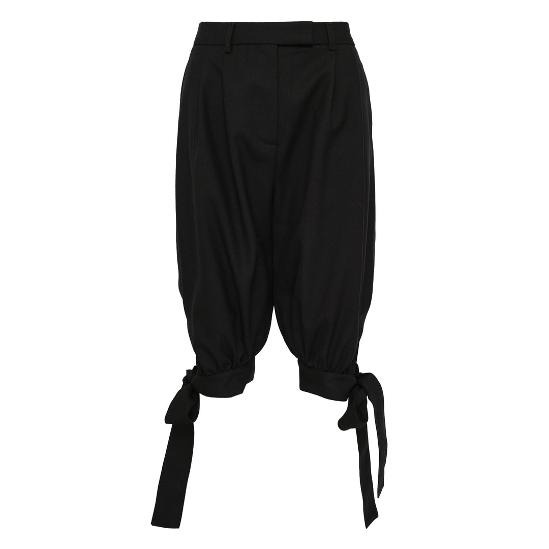 Women Tie Trousers Woven