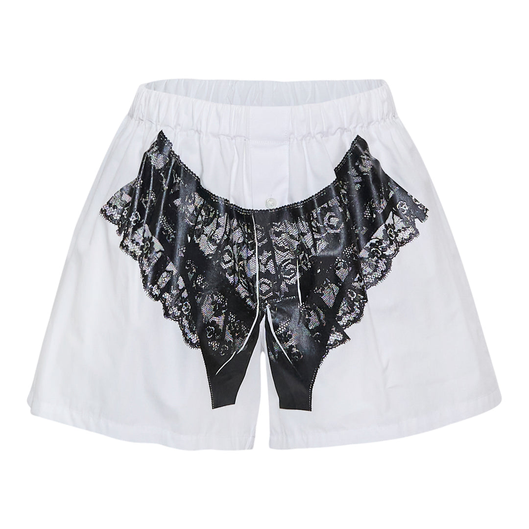 VAQUERA Women Trompe L'Oeil Boxer Shorts – Available at Club 21, Official Retailer in Singapore, Malaysia & Thailand with Global Shipping Online
