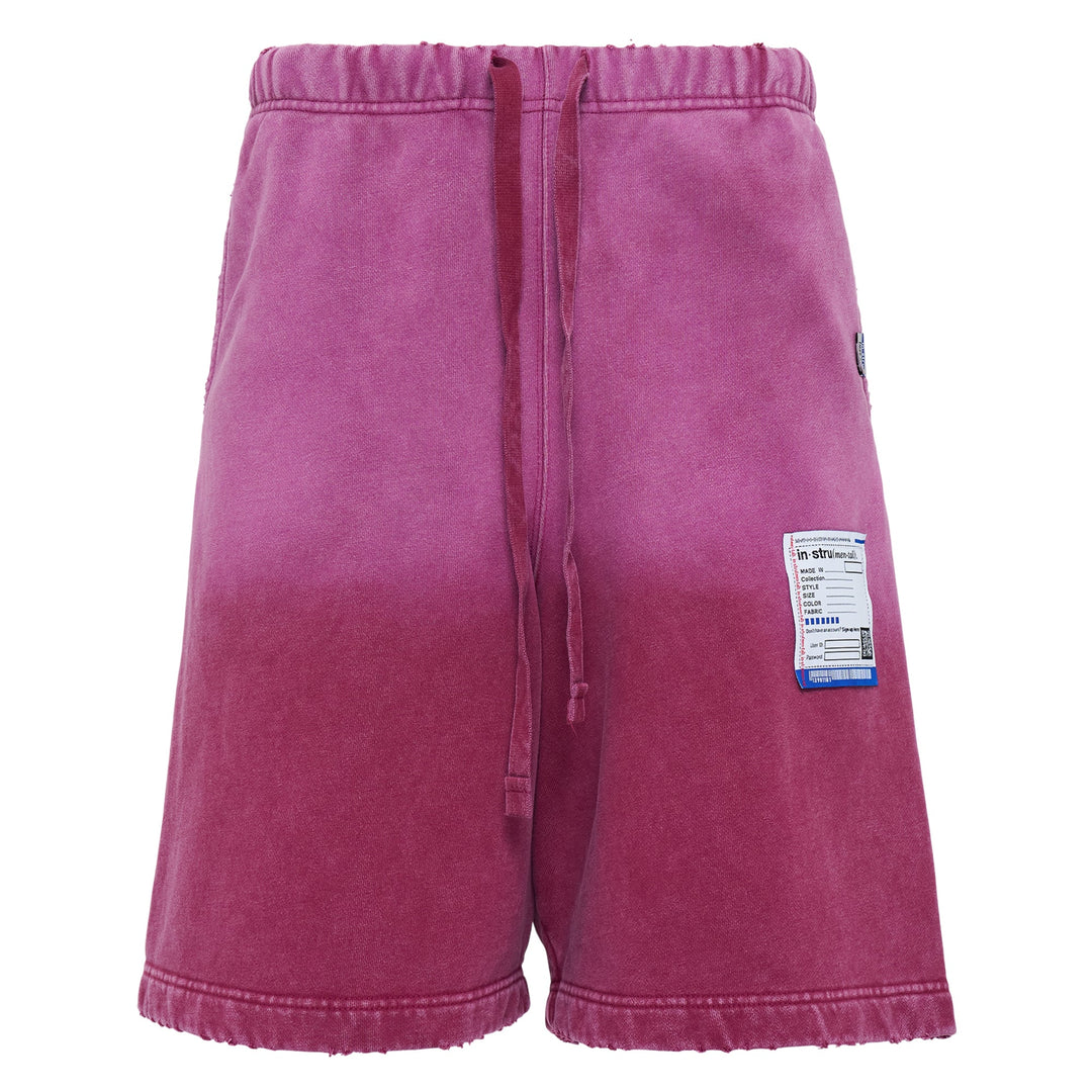 French Terry Distressed Easy Shorts