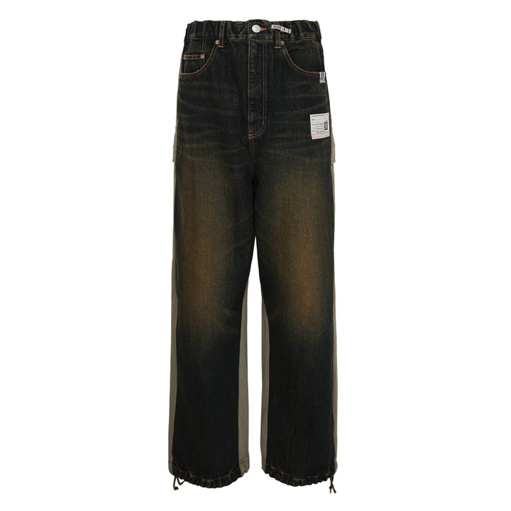 Combined Denim x Cargo Pants