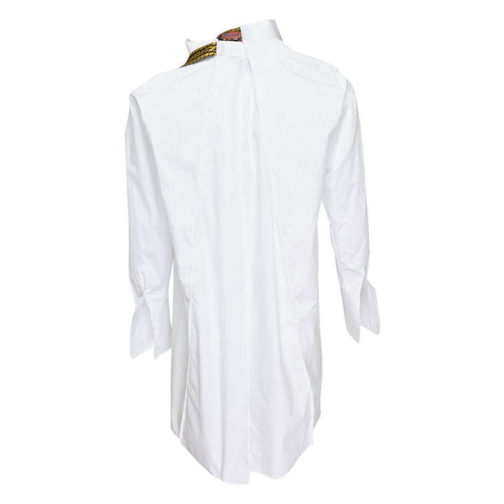 Junya Watanabe Off-White Statement Lapel Shirt – Available at Club 21, Official Retailer in Singapore, Malaysia & Thailand with Global Shipping Online