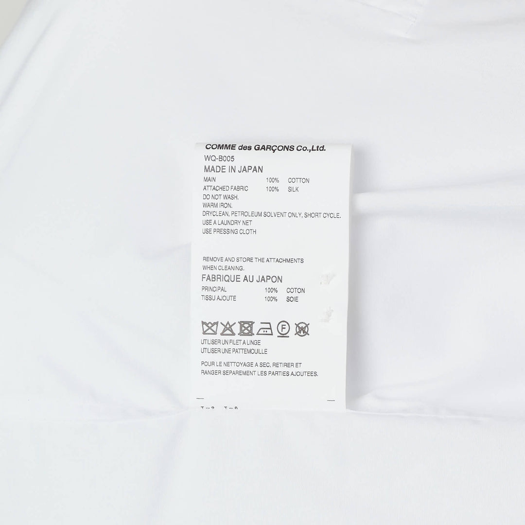 Junya Watanabe Off-White Statement Lapel Shirt – Available at Club 21, Official Retailer in Singapore, Malaysia & Thailand with Global Shipping Online