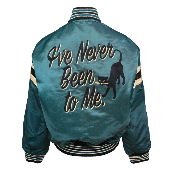 Combined Denim Stadium Blouson