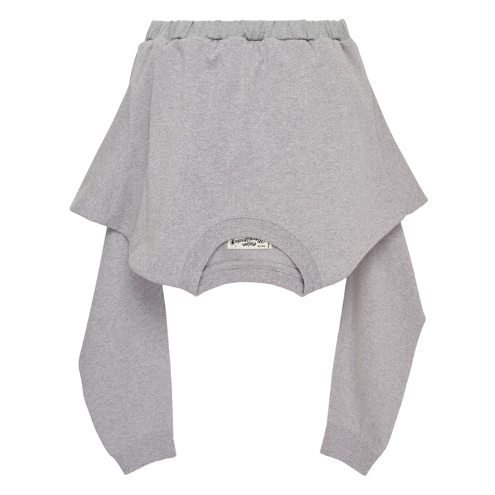 Long Sleeve Tee Combined Shorts
