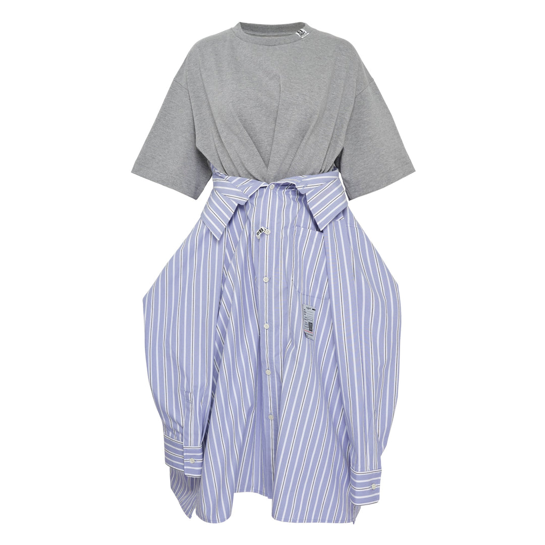 Combined Tee x Shirts Dress