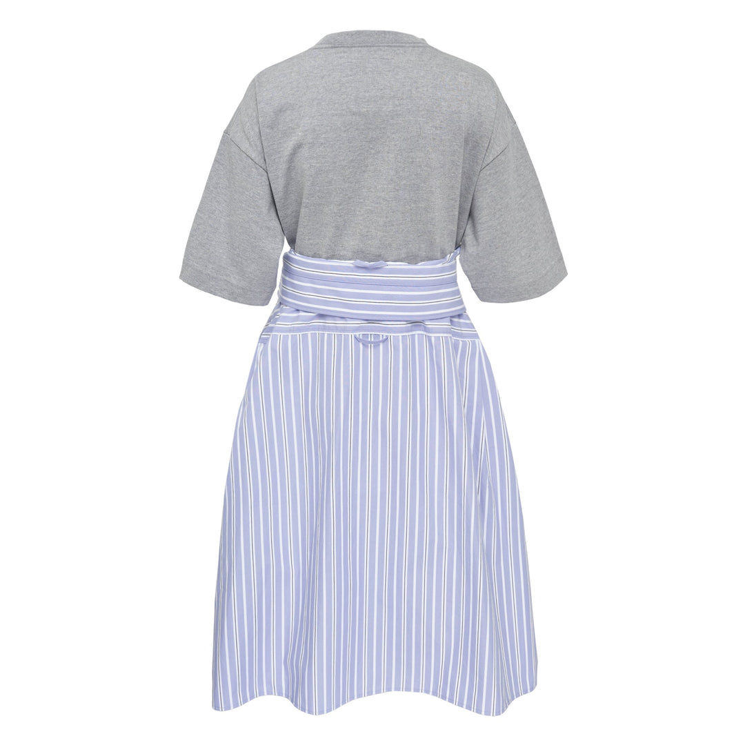 Combined Tee x Shirts Dress