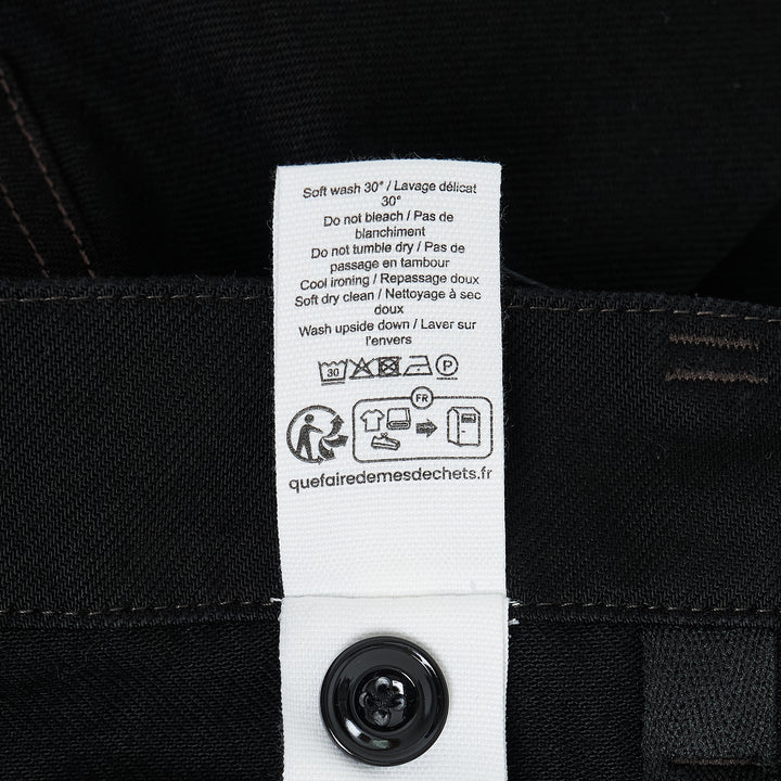 LEMAIRE Maxi Workwear Pants Heavy Black – Available at Club 21, Official Retailer in Singapore, Malaysia & Thailand with Global Shipping Online