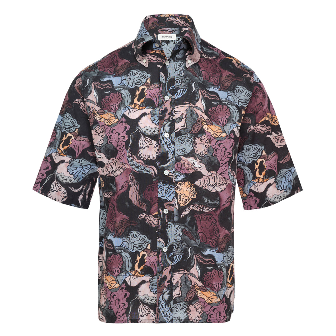 LEMAIRE Short Sleeve Floral Print Shirt – Available at Club 21, Official Retailer in Singapore, Malaysia & Thailand with Global Shipping Online