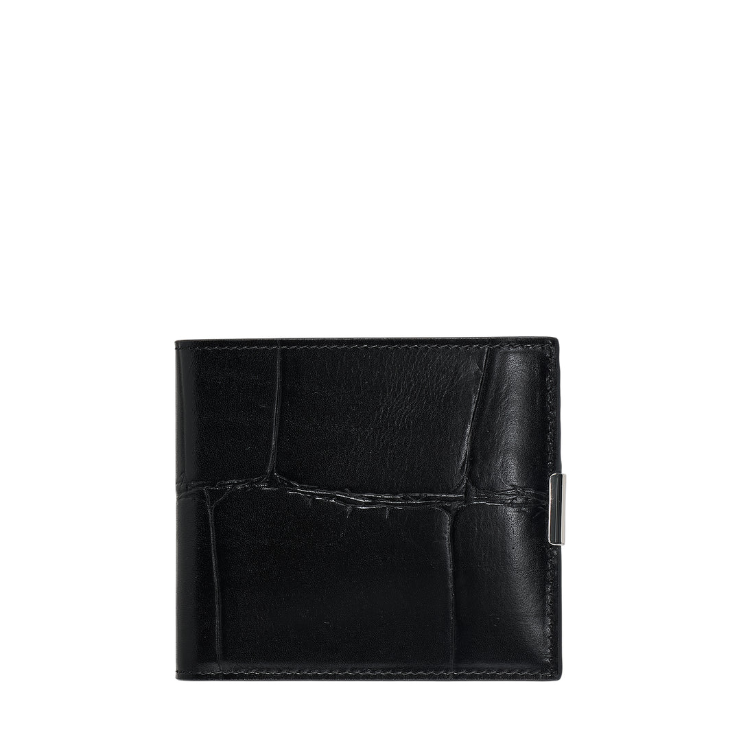 Soft Tab Bifold Croco Embossed