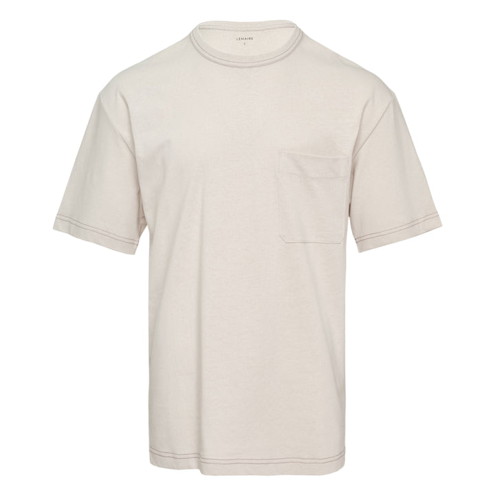 LEMAIRE Boxy Heavy Cotton T-Shirt – Available at Club 21, Official Retailer in Singapore, Malaysia & Thailand with Global Shipping Online