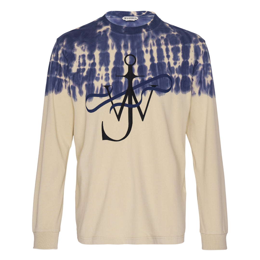Tie-Dye Ribbon Anchor Longsleeve Top