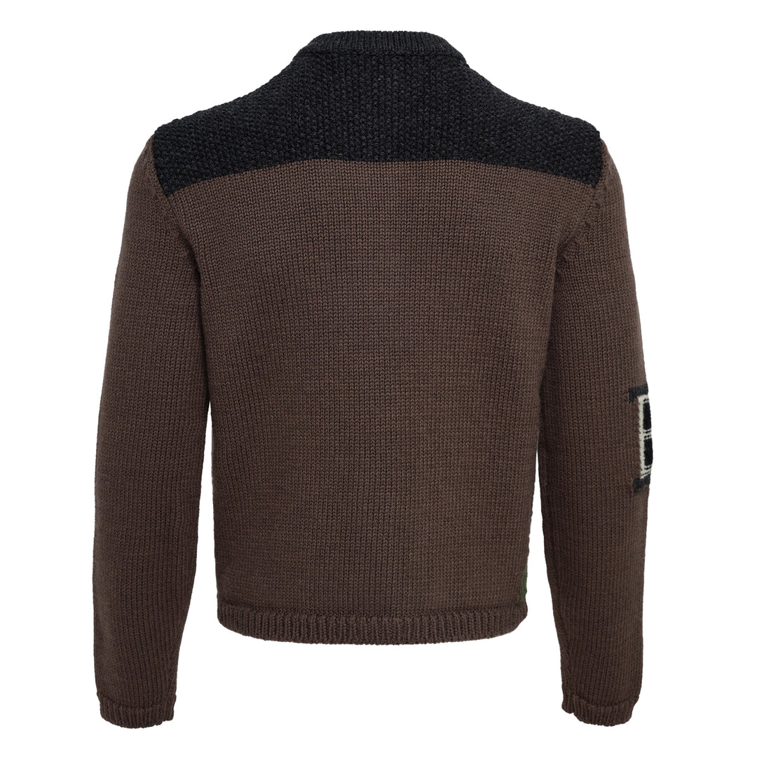 House Polo Cardigan