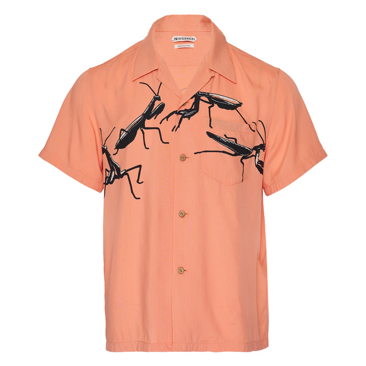 Short Sleeve Camp Collar Shirt