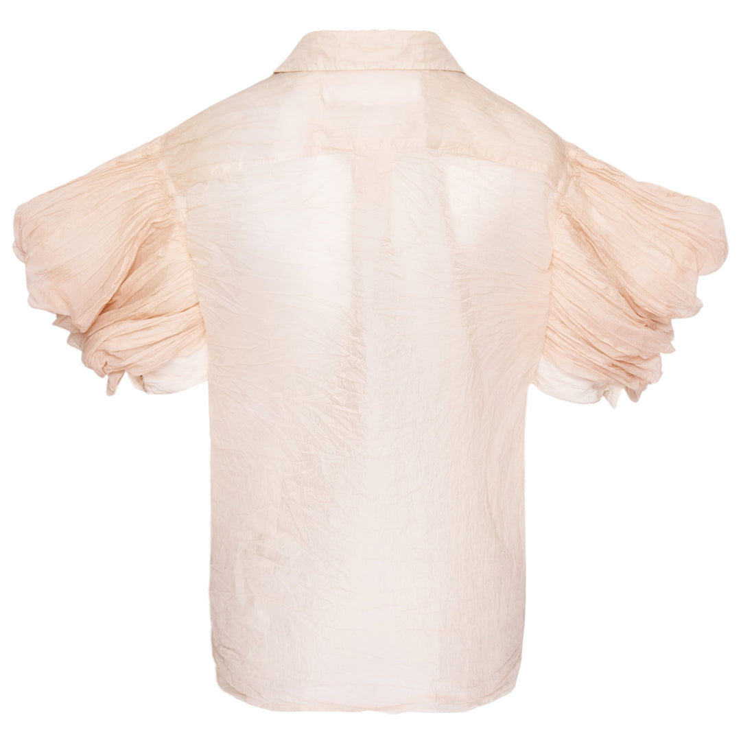 Nylon Taffeta x Rayon Nylon Blouse