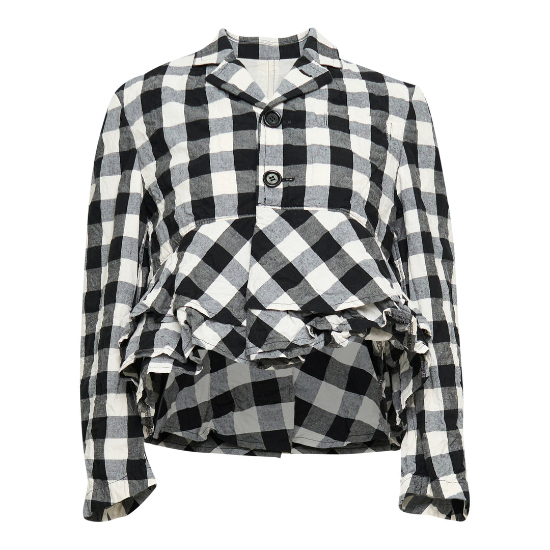 Tao Cotton Linen Gingham Check Jacket – Available at Club 21, Official Retailer in Singapore, Malaysia & Thailand with Global Shipping Online