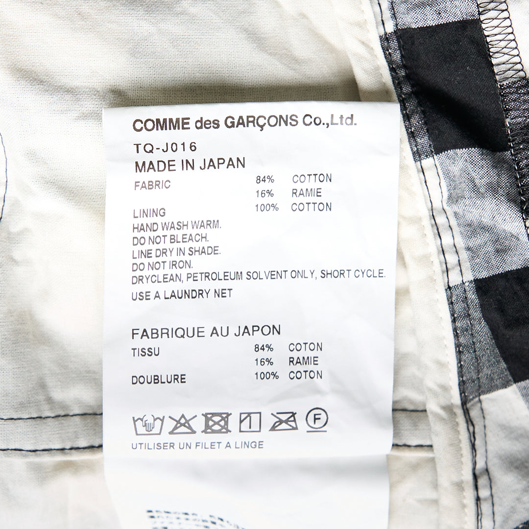Tao Cotton Linen Gingham Check Jacket – Available at Club 21, Official Retailer in Singapore, Malaysia & Thailand with Global Shipping Online