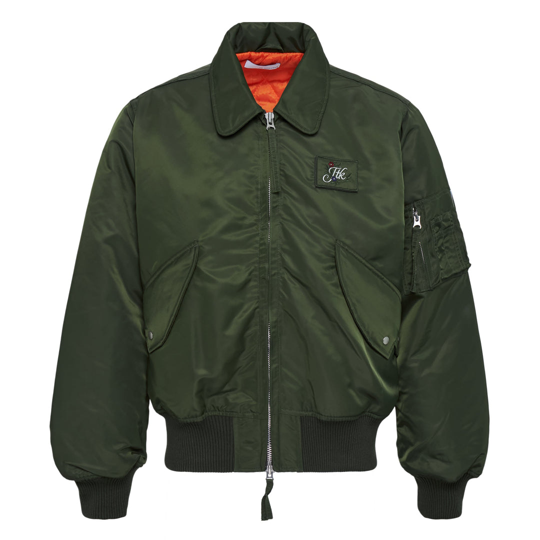 Embroidery Flight Jacket