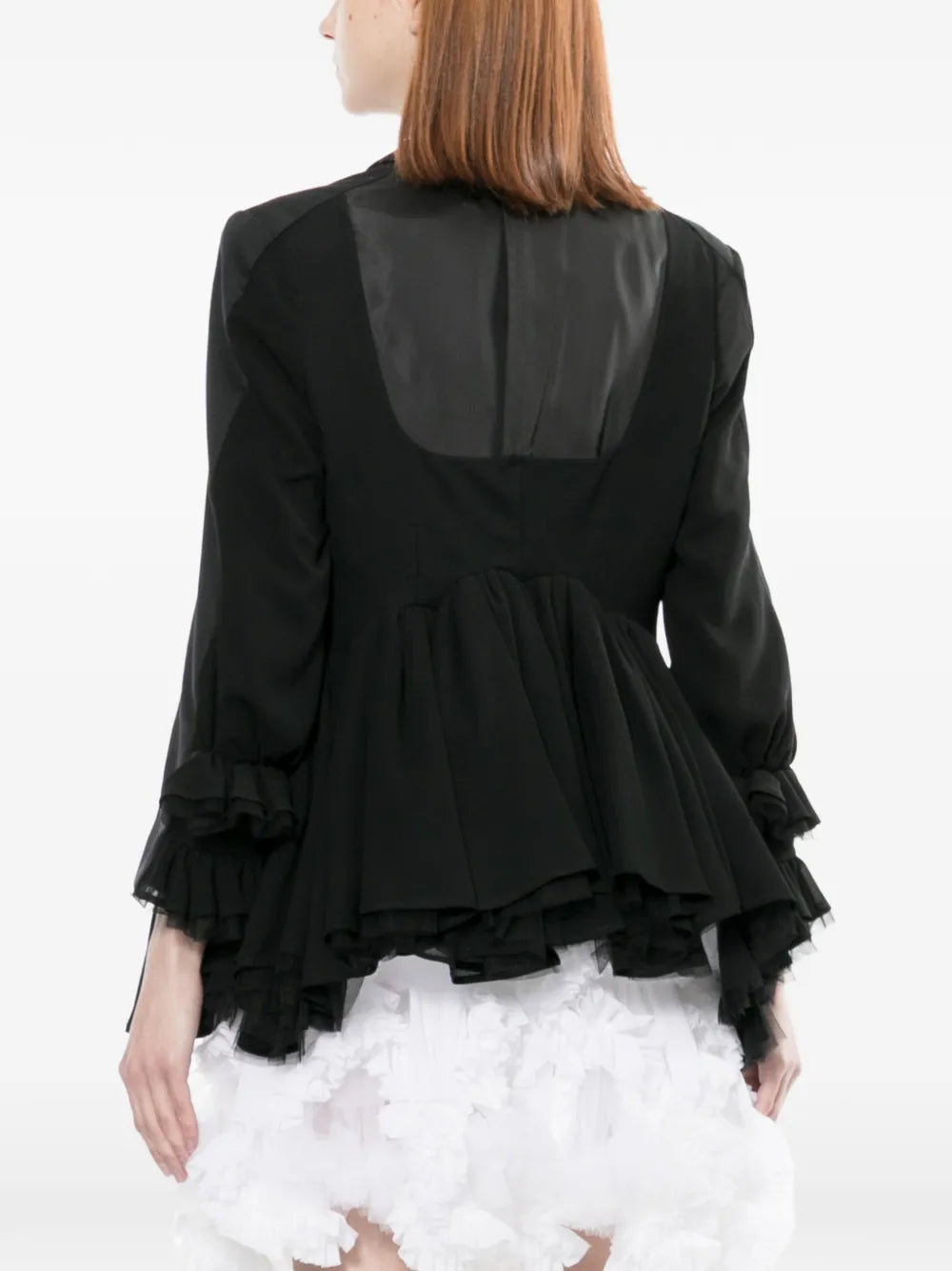 Wool Gabardine x Polyester Geo