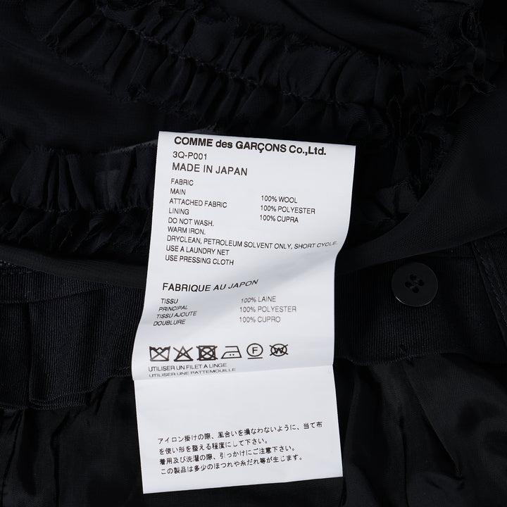 Wool Oxford x Polyester George