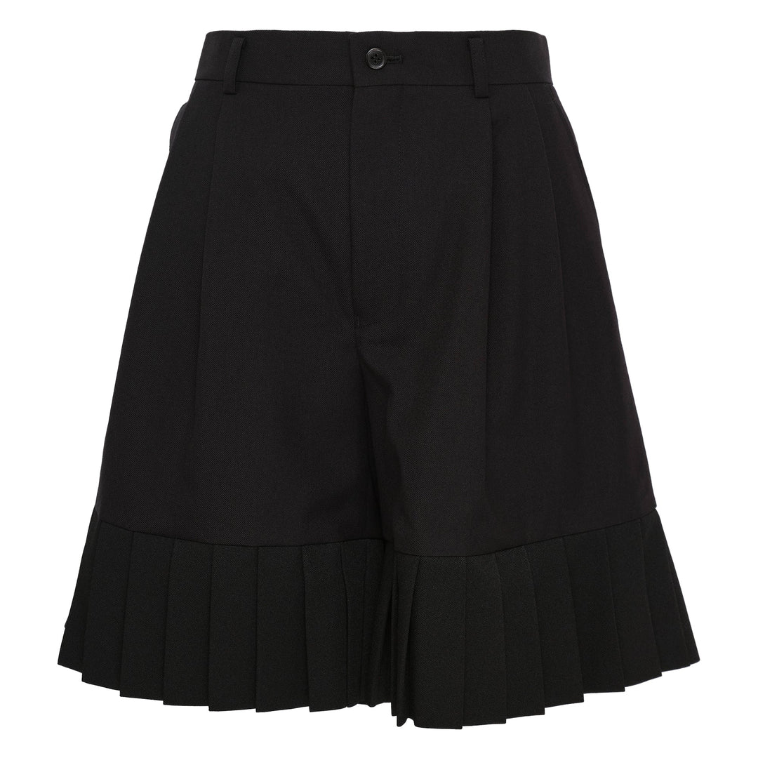 Wool Polyester Gabardine Skirt