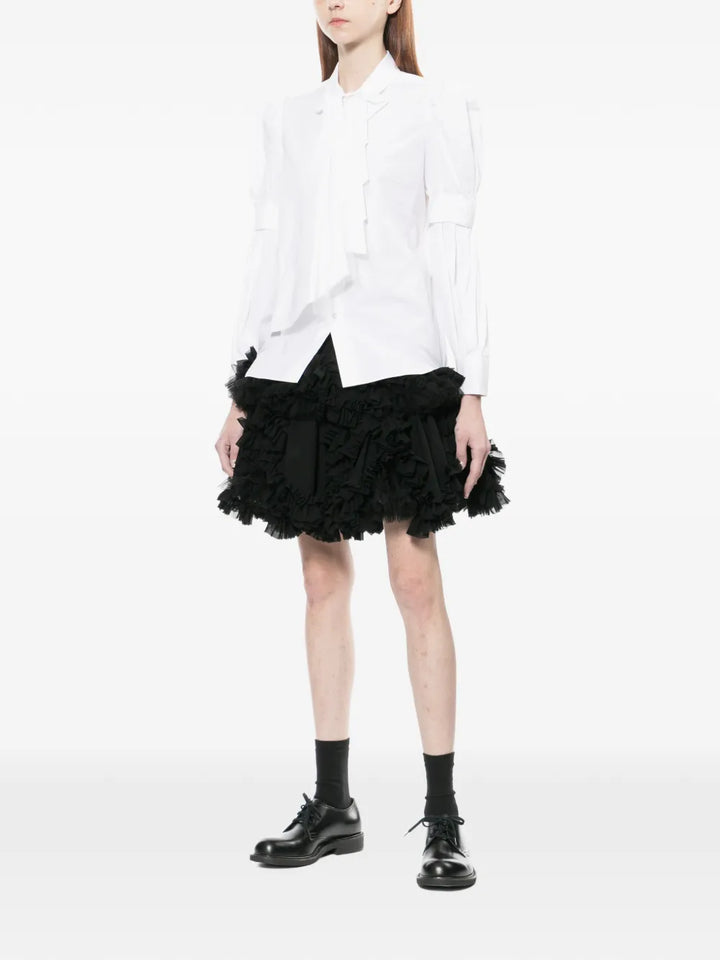 Polyester Georgette x Nylon Tutu