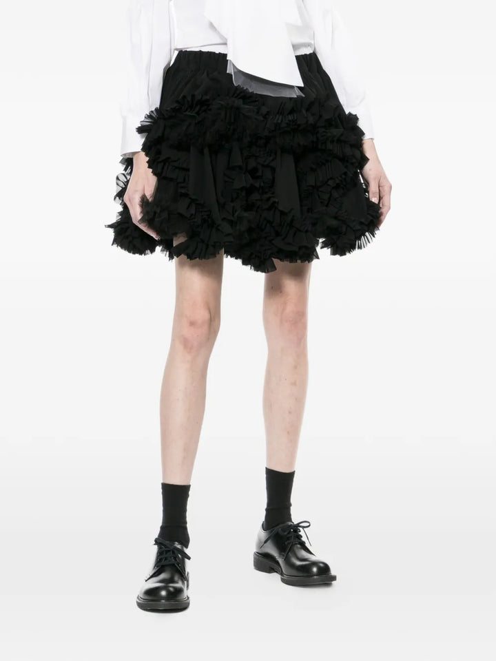 Polyester Georgette x Nylon Tutu