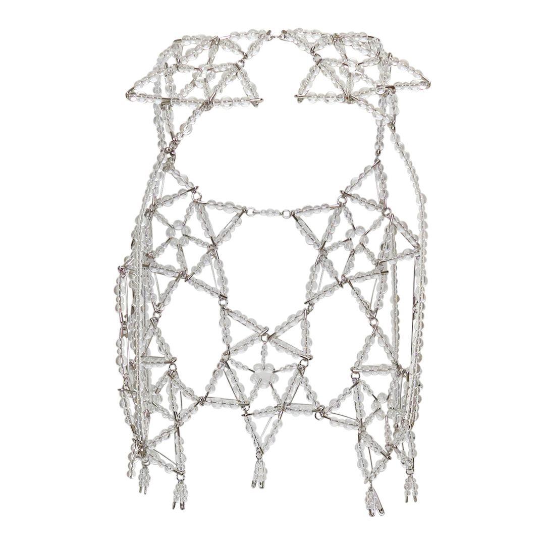 Noir Kei Ninomiya Pin x Beads Vest – Available at Club 21, Official Retailer in Singapore, Malaysia & Thailand with Global Shipping Online