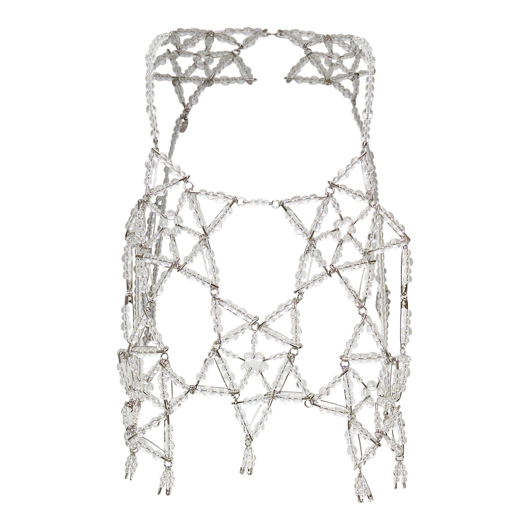 Noir Kei Ninomiya Pin x Beads Vest – Available at Club 21, Official Retailer in Singapore, Malaysia & Thailand with Global Shipping Online